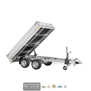 Remorque Benne SARIS - K1276 - 276 x 150 cm - PTAC : 2000 kg - 2 Essieux - Freinée - Reference -HKT-2.5X1.5_4