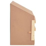 Vidaxl pondoir 5 compartiments 117x33x54 cm bois de pin massif 170659_4