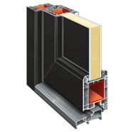 Vidaxl porte d'entrée anthracite 98x200 cm pvc 3157090_4