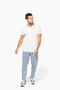 Polo maille piquée manches courtes homme - Réf: K250 - Kariban - 100% coton piqué - 220 g/m²_4