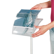 Porte-affiche a5 sur pied télescopique - réf.216407_4