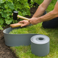 Nature ensemble de bordure de jardin avec pointes gris 446436_4