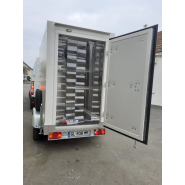 Remorque frigorifique double essieu 1300 kg - RAPHA 19 - dimensions 2m42x1m28x1m70 - température 0 à 5°C_4