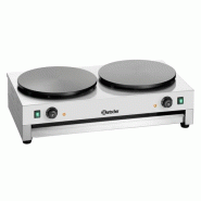 Crêpière électrique 2xØ400mm  2CP400  Bartscher_4