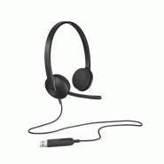 H340 USB Computer Headset Avec audio numérique_4