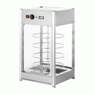 Vitrine chauffante rotative pour pizzas 4 niveaux - Buffalo - JB188_4