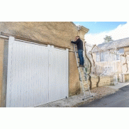 Échelle transformable aluminium HAILO 3x6 échelons - hauteur déployée 3.36 m - hauteur d'accès 4,46 m_4