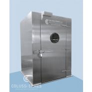 Lavage chariots et treillis - Laveuses industrielles alimentaires Colussi Ermes - 120 chariots/heure, acier inox, hautes performances_4