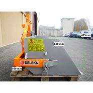 Prm-120-l - godets à basculement manuel - deleks - volume de charge : 0.29 m3_4