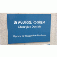 Plaque professionnelle - PVC - Trotec  (ep. 1.6mm)_4