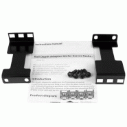 Kit adaptateur de profondeur de rail pour rack de serveur 1U_4