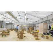 Bâtiment modulaire pour salle de classe et gymnase polyvalent - HTS TENTIQ GMBH - structures métallo-textiles avec options d'isolation_4