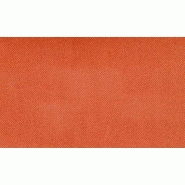 Canapé convertible 3 places Excellence - Sommier à lattes - Matelas memory 18 cm inclus - Velours orange - 140x197 cm_4