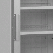 Congélateur vertical de vitrine Ventilé Silver L.680mm 440L TEFCOLD_4