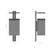 Nervo - poubelle publique - bottega7 - 75 litres_4