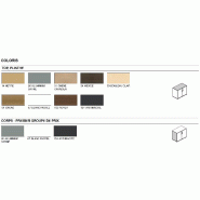 Armoire moyenne avec 3 tiroirs pour dossiers suspendus. - MDD - Bouleau clair, Gris anthracite_4