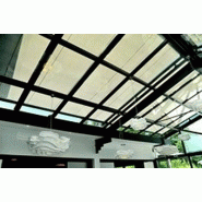 Store de véranda - Protection solaire pour vérandas, verrières et terrasses fermées - Jusqu'à 120m² avec manœuvre électrique_4