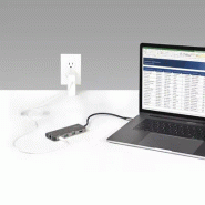 Adaptateur Multiport USB-C - Mini Dock USB Type-C 10Gbps avec 4K 30Hz HDMI - 100W Power Delivery Pas_4