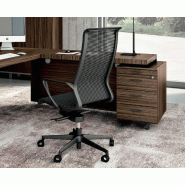 Bureau d'angle X9 finition ébénisterie- Officity - 192, Droite, Orme gris_5
