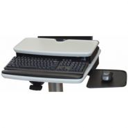 Laptop cart H Class - chariot informatique médical réglable - Ergonoflex - 19 kg_4