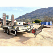 E.C.I.M E68TAF Remorque porte engins 8T_4
