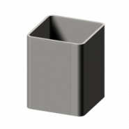 Poteau de signalisation carré WP Signalisation - acier galvanisé - dimensions ajustables 40x40mm ou 80x80mm_4