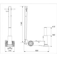 25-1h - crics hydropneumatiques - ac hydraulic - capacité : 25 t_4