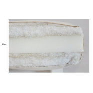 Banquette futon tatami Chico - Brun argile - Couchage 140 x 200 cm ou 2 x 70 x 200 cm - Karup_4