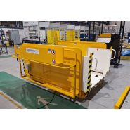 Plateau tournant doubles inclineurs - ergonomique - rotation 360° couronne à billes - charge max 300 kg/inclineur_4