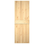 Vidaxl porte narvik 80x210 cm bois massif de pin 154437_4