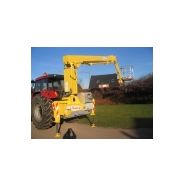 Élévateur à nacelle Thomas pour placement de panneaux solaires ou éclairages