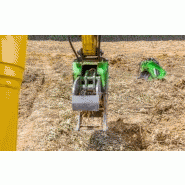 Arracheur de souches EASY (3C) - Ref. 84 - Outil multifonction en acier spécial avec entraînement hydraulique_4