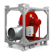 Ventilateur-extracteur TFV 100 Ex - Hautes performances - Modèle ATEX II3G zone 2 T4 - Débit 4.000 m³/h_4