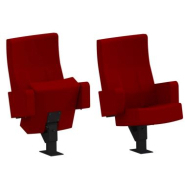 Fauteuil de théâtre fermé avec accoudoir commun type coffre pour ERP - SITH Fauteuil de théâtre fermé avec accoudoir commun type coffre pour ERP - SITH