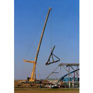 Grue LTM 1400-7.1 avec fléchette treillis jusqu'à 84 mètres