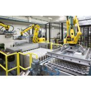 Palettiseur robotisé HURRICANE RAP FC - palette mobile, alimentation en hauteur - CLEVERTECH FRANCE_4