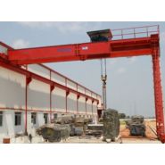 Pont roulant spécial OMIS - portique monopoutre et bipoutre - capacité jusqu'à 40 tonnes_4