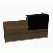 Bureau d'accueil lumineux Tera - MDD - 206, Noyer Canaletto_4