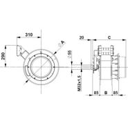Enrouleur électrique à rappel automatique à ressort - 41m - câble 4G2,5 mm² H07RN-F - S8H07_4