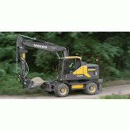 EW160E PELLES HYDRAULIQUES MOYENNES SUR PNEUS VOLVO  16 200 - 18 200 KG / 115 KW_4