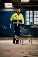 Veste Hi-vis Fontaine - Réf: YHVP209 - Imperméable, respirante avec doublure amovible et bandes rétro-réfléchissantes_4
