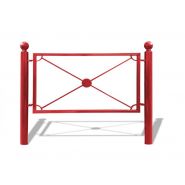 Barrière de sécurité urbaine en acier avec dimensions L.1000 mm