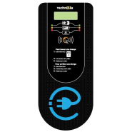 Borne de recharge pour voiture électrique - Prise Mode 3 Type 2S et prise E/F - 3 à 22kW - Version murale ou sur pied_4