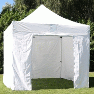 Pack tente pliante de stockage 3x3m - Aluminium 40mm - Bâche 300g/m² - Imperméable et anti-UV_4