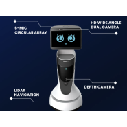 ROBOT ACCUEIL ET RÉCEPTION ASSISTANCE À LA PERSONNE ET TÉLÉCOMMUNICATION MINI BOT ORIONSTAR EUROPE_4