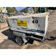 Atlas copco XAS66 Compresseur de chantier 4000L/min sur remorque_4