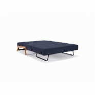Canapé design Cubed 02 Wood convertible - Lit 160x200 cm - Tissu Mixed Dance Blue - Innovation Living_4
