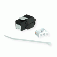 ROLINE Keystone Cat.6A (Classe EA), RJ-45, non-blindé, sans outil, noir_4