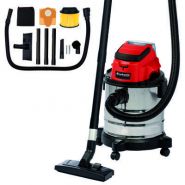 Aspirateur eaux et poussières sans fil Einhell TC-VC 18/20 Li S-Solo - Cuve inox 20L - Power X-Change_4