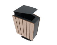 Corbeille - Viléo 60L en HPL_4